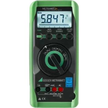 GMC Instruments METRAHIT 2+ multímetro digital 6000 Digits True RMS CAT III 600V / CAT II 1000V