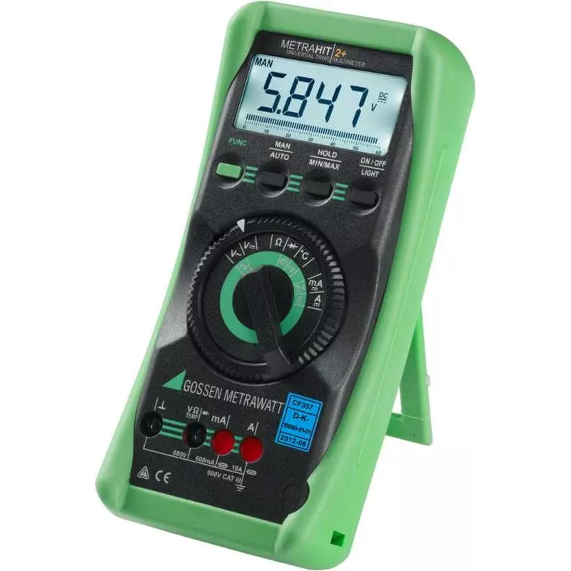 GMC Instruments METRAHIT 2+ multímetro digital 6000 Digits True RMS CAT III 600V / CAT II 1000V