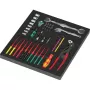 Conjunto de manutenção Wera 9753 KK Maintenance Set 1 Espuma de inserção