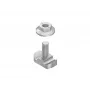 Conector universal Niedax de duas peças GRHKM 6x15 V