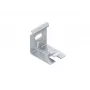 Suporte de braço GTWAB 50 para calha de arame, montagem na parede, 50 mm de altura, zincado em banda