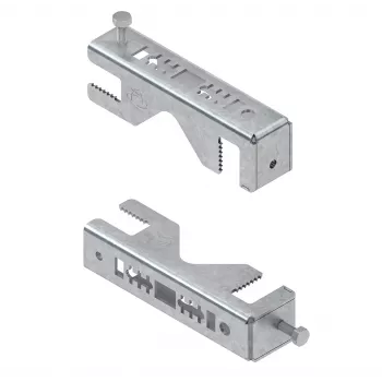 Abraçadeira de fixação de calha de arame GRKHV 173 S, 173 mm, aço zincado Sendzimir