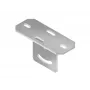 Niedax KUGV50 placa de cabeça de parafuso vertical galvanizada a quente 50x50x50 mm