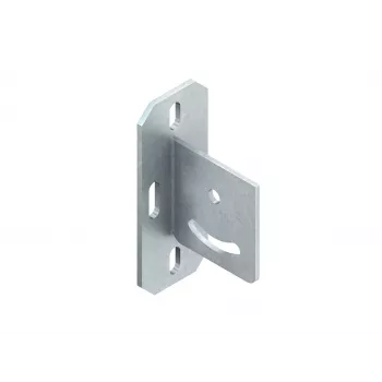 Niedax NIED placa de cabeça de parafuso horizontal KUGH50 galvanizada a quente