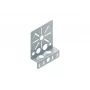 Niedax RMP130 placa de montagem galvanizada em banda DIN EN 10346 incl. acessórios