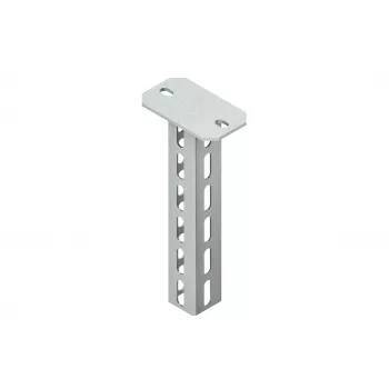 Niedax HU5050/300 barra de suspensão, perfil U, 50x50x300mm, aço galvanizado por imersão a quente DIN EN ISO 1461