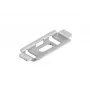 Niedax GRBP 6 F placa de fixação para calhas de cabos, 60 mm de altura, aço, galvanizado sendzimir, 100x60x1,5 mm
