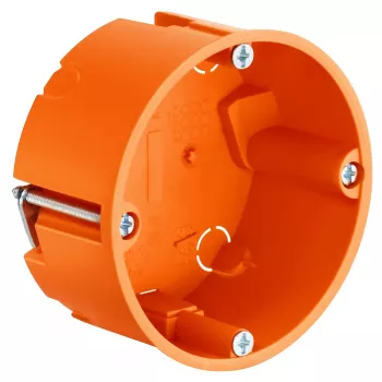 Kaiser Elektro 9061-00 Caixa de encastrar para parede oca Ø 68 mm Profundidade 35 mm Laranja