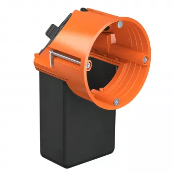 Kaiser Elektro ECON Flex caixa estanque ao ar para paredes ocas laranja 68 mm