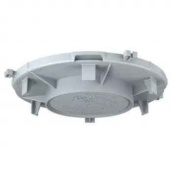Parte frontal HaloX 100 Kaiser Elektro saída de teto Ø68 mm para betão moldado no local