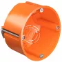 Caixa de encastrar para parede oca Kaiser Elektro 9063-02 68 x 49 mm laranja