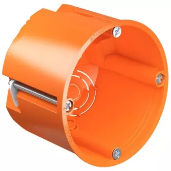 Caixa para aparelhos KAISER ELEKTRO 9064-02, laranja, IP30, VDE, 62 mm