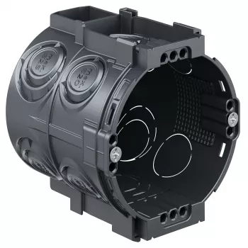 Kaiser Elektro caixa de aparelhagem de embutir 1556-05 UP1 4x3 cúpulas roscadas