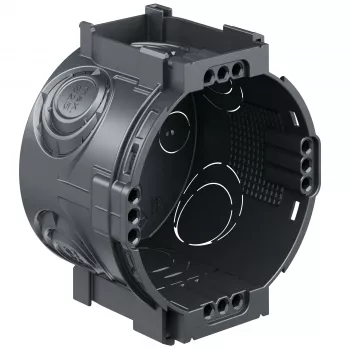 Kaiser Elektro UP1 caixa de aparelhagem de embutir 4x3 1055-05 com cúpulas roscadas