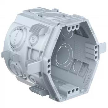Kaiser Elektro caixa de ligação de aparelhos de embutir 1555-06UP1 nervuras de fixação fixas 4x3