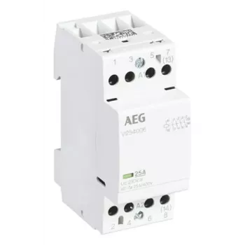 Contator de instalação AEG VI254006230V 25A 4 NA 230V AC BUSCH-JAEGER