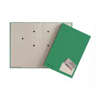 PAGNA pasta de apresentação A4 cartão verde satinado vertical 24205-03