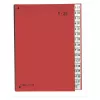 PAGNA organizador de secretária 32 compartimentos - A4 - cartão - vermelho - vertical - 340 mm - 40 mm
