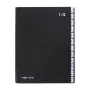 PAGNA Classic organizador de secretária 44 compartimentos - A4 - preto - vertical - 265 x 55 x 340 mm
