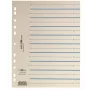 PAGNA Easy Rip separadores A4 100 folhas bege cartão 160 g/m² 4 furos