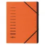 PAGNA 40059-12 pasta de documentos A4 laranja com elástico 320x245x5 mm