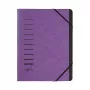 PAGNA pasta de documentos A4 violeta vertical 5 mm lombada 245 x 320 mm