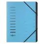 Pagna 40059-18 A4 azul pasta de arquivo com elástico 245 mm 5 mm 320 mm