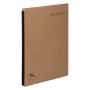 PAGNA PUR pasta Signature A4 10 compartimentos capa de papel kraft castanho natural