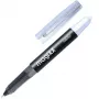 ONLINE MagiXX caneta roller preto/prateado 0,7 mm tinta azul, 1 unid.