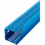 LICATEC calha para cabos L40xA80 7531-1 azul de segurança