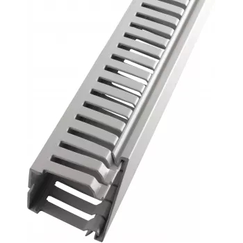 LICATEC calha para cabos L 25 x A 75 mm DIN 7640-1