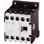 Eaton DILEM-4-230 mini contactor, 230 V AC, 4 kW, tripolar, 1 contacto auxiliar NO, ligações por parafuso