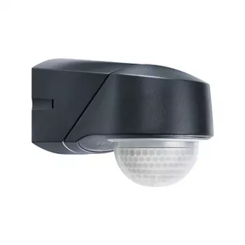 ESYLUX RC 230i detetor de movimento passivo de infravermelhos para teto/parede 20m, preto, IP54, 2500 Lux, 2,5m