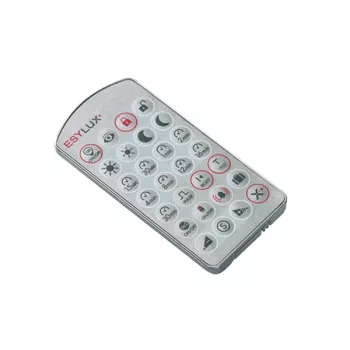 ESYLUX EM10016004 Botão, Prateado