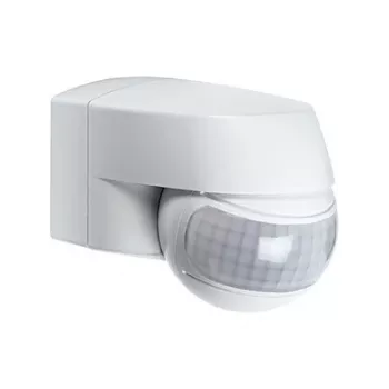 ESYLUX MD 200 Detetor de movimento PIR com fio de montagem na parede 12m alcance Branco IP44 2000 Lux