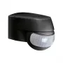 ESYLUX MD 200 Detetor de movimento infravermelho passivo, 12 m alcance, montagem na parede, Preto, IP44, 2000 Lux, 2,5 m