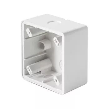 ESYLUX EM10055164 Caixa de superfície para detetores MD180i/PD180i, IP20/44, Branco