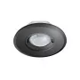 ESYLUX PD-FLAT 360i/8 RB detetor de movimento encastrado no teto, preto, 360°, alcance 8 m