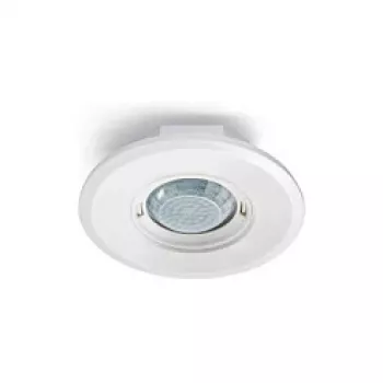 ESYLUX PD-FLAT 360i/8 detetor de presença, com fios, 50 m², teto, branco, IP20, 3 m
