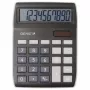 Genie 840 BK Calculadora de secretária - 10 dígitos - ecrã inclinável - alimentação dupla (solar e pilha) - preto/cinzento
