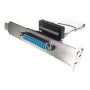 DIGITUS ASSMANN cabo série-paralelo DB-25 macho para DB-25 macho 2m cinzento