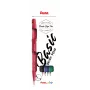 Conjunto de canetas pincel Pentel Sign Brush, 4 cores sortidas, preto, vermelho, azul, verde