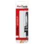 Caneta roller de gel líquida Pentel EnerGel Document, pack de 2, preto, 0,5 mm