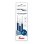 Recargas de caneta de gel Pentel 3 EnerGel, azul, 0,7 mm