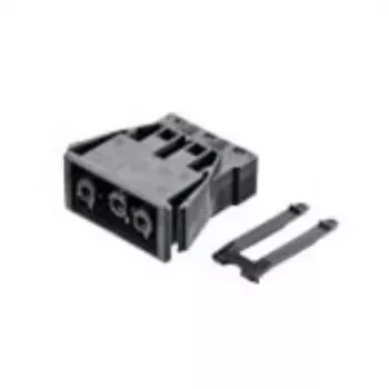 Tomada de encastrar Bachmann, preto, 375.507