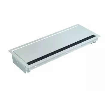 Moldura de encastrar Bachmann CONI Built-in Frame Long - régua de tomadas de encastrar, preto
