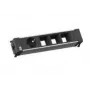 Bachmann CONFERENCE / TOP FRAME moldura de montagem para régua de tomadas - preto