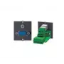 Bachmann Modular Faceplate Snap-In - HD-15 VGA conector fêmea preto