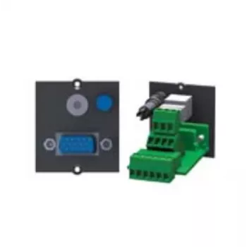 Bachmann 917.074 moldura VGA 15 pinos conector fêmea + jack 3,5mm conector fêmea