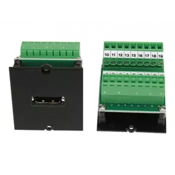 Bachmann Custom Module - Modular Faceplate Snap-In, preto